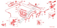 KOFFERRAUMDECKEL('06) für Honda ACCORD VTIE 4 Türen 5 gang-Schaltgetriebe 2006