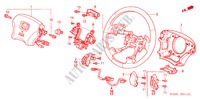 LENKRAD(SRS) (V6) für Honda ACCORD 3.0 SIR 4 Türen 5 gang automatikgetriebe 2003