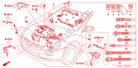 MOTORKABELBAUM(V6) (LH) für Honda ACCORD EX 4 Türen 5 gang automatikgetriebe 2005