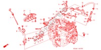 OELSTANDMESSER/ ATF LEITUNG(L4) für Honda ACCORD 2.0 VTIE 4 Türen 5 gang automatikgetriebe 2003