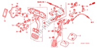 PEDAL(RH) für Honda ACCORD VTI 4 Türen 5 gang automatikgetriebe 2005