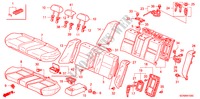 RUECKSITZ für Honda ACCORD 2.0 VTIE 4 Türen 5 gang automatikgetriebe 2003