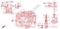 SCHALTARM(L4) für Honda ACCORD 2.0 VTIL 4 Türen 5 gang-Schaltgetriebe 2003