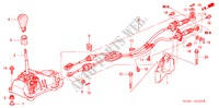 SCHALTHEBEL für Honda ACCORD 2.0 VTIL 4 Türen 5 gang-Schaltgetriebe 2004