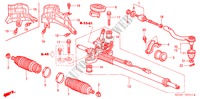 SERVOLENKGETRIEBE (RH) für Honda ACCORD 2.0 VTI 4 Türen 5 gang automatikgetriebe 2004