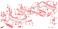 STOSSFAENGER('06) für Honda ACCORD VTIL 4 Türen 5 gang-Schaltgetriebe 2006