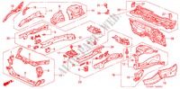 VORDERE TRENNWAND für Honda ACCORD 2.0 VTIE 4 Türen 5 gang automatikgetriebe 2003
