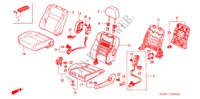 VORDERSITZ(L.) (RH) für Honda ACCORD 3.0 SIR 4 Türen 5 gang automatikgetriebe 2005