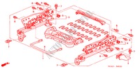 VORNE SITZKOMPONENTEN (R.)(MANUELLE SCHALTUNG,SITZ) für Honda ACCORD 2.0 VTIE 4 Türen 5 gang automatikgetriebe 2003