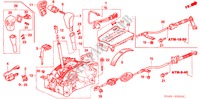 WAHLHEBEL(LH) für Honda ACCORD EX 4 Türen 5 gang automatikgetriebe 2004