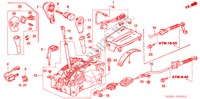 WAHLHEBEL(RH) für Honda ACCORD VTI 4 Türen 5 gang automatikgetriebe 2006