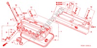 ZYLINDERKOPFDECKEL(V6) für Honda ACCORD 3.0 SIR 4 Türen 5 gang automatikgetriebe 2004