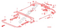 DACHGLEITTEILE für Honda ACCORD EX-L 4 Türen 5 gang automatikgetriebe 2007