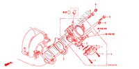 DROSSELKLAPPENGEHAEUSE(L4) (1) für Honda ACCORD VTIL 4 Türen 5 gang automatikgetriebe 2007