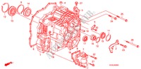 GETRIEBEGEHAEUSE(L4) für Honda ACCORD VTI 4 Türen 5 gang automatikgetriebe 2007