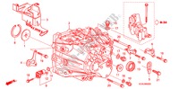 GETRIEBEGEHAEUSE(L4) für Honda ACCORD VTIE 4 Türen 5 gang-Schaltgetriebe 2007