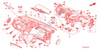 INSTRUMENTENBRETT(LH) für Honda ACCORD EX 4 Türen 5 gang automatikgetriebe 2007