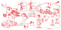 KOMBISCHALTER(LH) für Honda ACCORD VTIL 4 Türen 5 gang automatikgetriebe 2007