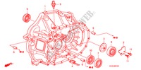 KUPPLUNGSGEHAEUSE(L4) für Honda ACCORD VTIE 4 Türen 5 gang-Schaltgetriebe 2007