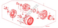 LICHTMASCHINE(DENSO) (L4) für Honda ACCORD VTIE 4 Türen 5 gang-Schaltgetriebe 2007
