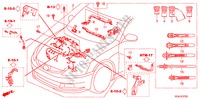 MOTORKABELBAUM(V6) (LH) für Honda ACCORD EX 4 Türen 5 gang automatikgetriebe 2007
