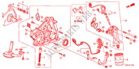 OELPUMPE(V6) für Honda ACCORD SIR 4 Türen 5 gang automatikgetriebe 2007
