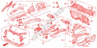 VORDERE TRENNWAND/STIRNWAND für Honda ACCORD EX-L 4 Türen 5 gang automatikgetriebe 2007
