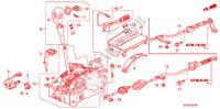 WAHLHEBEL(LH) für Honda ACCORD VTIE 4 Türen 5 gang automatikgetriebe 2007