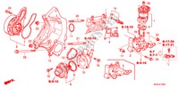 WASSERPUMPE(L4) für Honda ACCORD VTIL 4 Türen 5 gang-Schaltgetriebe 2007