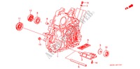 DREHMOMENTWANDLERGEHAEUSE für Honda ACCORD 2.0SI 4 Türen 4 gang automatikgetriebe 1989