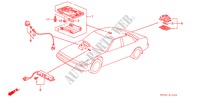 INNENLEUCHTE für Honda ACCORD STD 4 Türen 4 gang automatikgetriebe 1986
