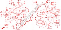 KLIMAANLAGE (SCHLAEUCHE/LEITYNGEN) für Honda ACCORD EX 4 Türen 5 gang-Schaltgetriebe 1986
