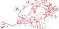 SERVOLENKLEITUNGEN(LH) für Honda ACCORD GL 4 Türen 5 gang-Schaltgetriebe 1986