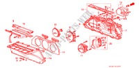 TACHOMETER KOMPONENTEN (ND) für Honda ACCORD EX 3 Türen 4 gang automatikgetriebe 1989