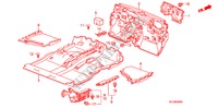 BODENMATTE für Honda CITY ZX EXI 4 Türen 5 gang-Schaltgetriebe 2008