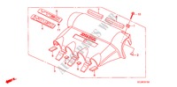 MOTORABDECKUNG für Honda CITY ZX VTI 4 Türen 5 gang-Schaltgetriebe 2008