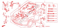 MOTORKABELBAUM(RH) für Honda CITY ZX VTI 4 Türen 5 gang-Schaltgetriebe 2008