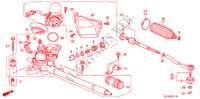 SERVOLENKGETRIEBE(EPS) (RH) für Honda CITY ZX VTI-L 4 Türen 5 gang-Schaltgetriebe 2008