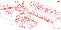 HINTERRAD BREMSSATTEL für Honda PRELUDE 2.0SI 2 Türen 4 gang automatikgetriebe 1988