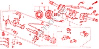 SCHALTER für Honda PRELUDE 4WS 2.0 SI 2 Türen 5 gang-Schaltgetriebe 1988