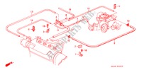ROHRE(1) für Honda CIVIC DX 1200 3 Türen 5 gang-Schaltgetriebe 1988