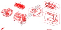 DICHTUNG SATZ/MOTOREINHEIT/GETRIEBE KOMPL. für Honda CIVIC GL 4 Türen 4 gang automatikgetriebe 1989