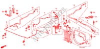 KLIMAANLAGE (SCHLAEUCHE/LEITUNGEN) (1) für Honda CIVIC SHUTTLE GL 5 Türen 5 gang-Schaltgetriebe 1988