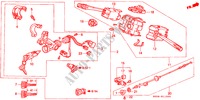 KOMBISCHALTER für Honda CIVIC WAGON RTX 5 Türen 5 gang-Schaltgetriebe 1988