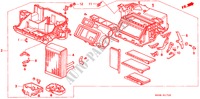 HEIZUNGSEINHEIT für Honda CIVIC SHUTTLE 55X 5 Türen 5 gang-Schaltgetriebe 1995