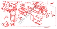 HEIZUNGSEINHEIT für Honda CONCERTO EX 4 Türen 5 gang-Schaltgetriebe 1989