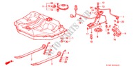 KRAFTSTOFFTANK für Honda CONCERTO DX     NEW ZEALAND 5 Türen 5 gang-Schaltgetriebe 1991