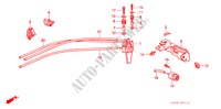 REGELEINRICHTUNG(1) für Honda CONCERTO DX       SINGAPORE 4 Türen 5 gang-Schaltgetriebe 1991