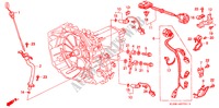 OELSTANDMESSER/KABELBAUM für Honda VIGOR STD 4 Türen 4 gang automatikgetriebe 1993