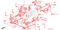 VORNE SITZKOMPONENTEN(5) für Honda VIGOR STD 4 Türen 4 gang automatikgetriebe 1994